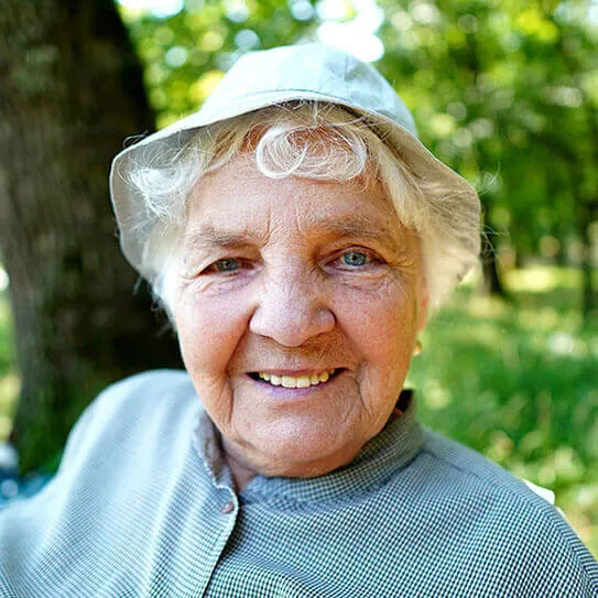 Old Lady Smile